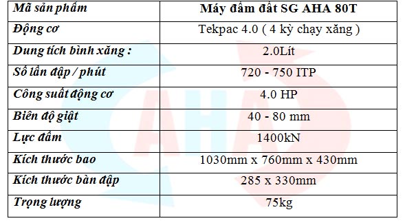 SG AHA 80T